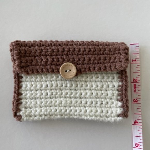 Brand New Handmade Crochet Easy Coin Purse/Wallet - Picture 3 of 8